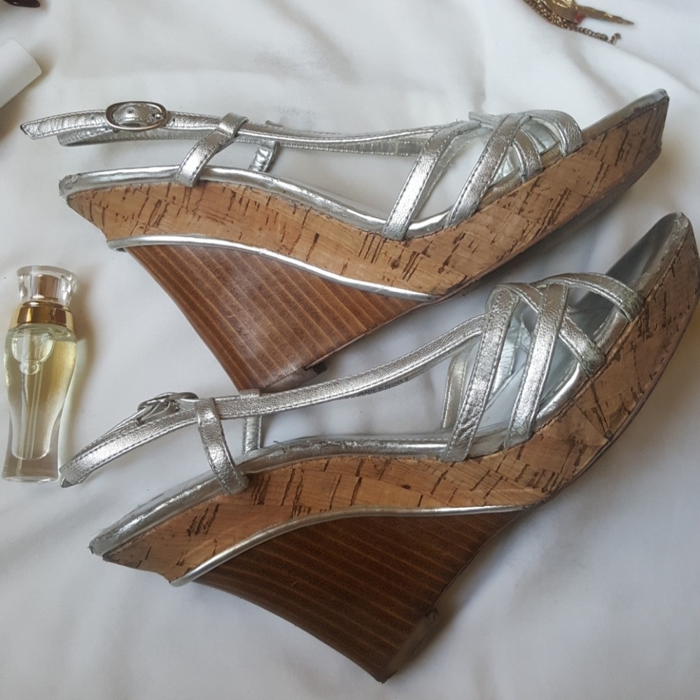 aldo • strappy wedge platform sandals - Picture 6 of 6